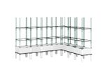 Vidaxl Fioriera Con Traliccio Bianco 200X160X142,5 Cm Pp