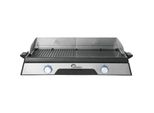 Piastra Grill Elettrica Little Balance - 8735 - Superficie Di Grigliatura 50 X 30 Cm - Rivestimento In Microceramica Senza Pfas - 2200 W