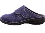 Finn Comfort Goms Pantofole Da Donna Zoccolo Blu Navy Doppio Feltro : 43 Numero Di Scarpe: 43