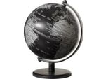 Troika Gagarin, Mappamondo Politico, Classico, Tavolo, Metallo, Plastica, Plastica, Nero