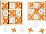 Gioco Di Logica Strategico Tic-Tac-Toe In Legno