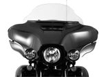 Cupolino Alto Isotta Trasparente 290X750X4Mm Per Harley Davidson Electra Glide Senza Attacchi
