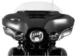Cupolino Medio Isotta Trasparente 200X750X4Mm Per Harley Davidson Electra Glide Senza Attacchi