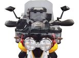 Cupolino Medio Isotta Fumè Chiaro 480X490X4Mm Per Moto Guzzi V 85 Tt Senza Attacchi