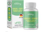 Cranberry+Vitamina C 10.000 Mg Capsule Ad Alto Dosaggio 90 Capsule