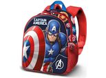Plecak Karactermania Marvel Captain America 3D 31Cm - Szkolny Plecak Superbohatera