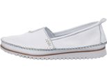 Andrea Conti Scarpe Da Donna Slip-On In Bianco, Numero 42