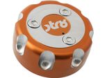Tappo Serbatoio Str8 Arancio Cnc Racing Per Yamaha/Mbk Derbi Senda