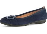 Gabor Fashion Ballerina Donna Atlantic Blu, Colore:Blu, Taglia UK:3½