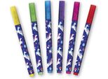 Janod Penne Glitterate Dreamland - Set Di Pennarelli Unicorno A 6 Colori