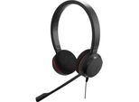 Jabra Evolve 20, Cavo, Ufficio / Call Center, 150 - 7000 Hz, 171 G, Cuffie Con Microfono, Nero