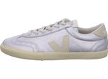 Veja Volley Pelle In Argento Per Donne - 6 Uk - 39 Eu - 8 Us / Argento