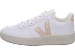 Veja V10 Prime Leather In White Bronze Per Donne - 5 Uk - 38 Eu - 7 Us / White Bronze