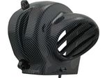 Copriventola Str8 Carbon-Look Con Convogliatore Aria Per Piaggio Ac Fino Al 1998