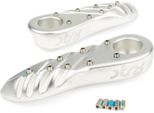 Poggiapiedi Str8 Argento Per Yamaha Bw's Dal 2004