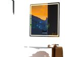 Specchio Da Bagno A Led, Altoparlante Bluetooth, Funzione Antiappannamento, 3 Temperature Di Colore