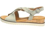 Gabor Gabor Riemchensandale Creme Grau 40,5