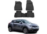2010-2019 Nissan Juke Tappetini Tpe Nero 4 Pz