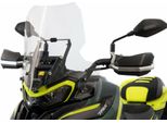 Parabrezza Integrale Isotta Fumè Chiaro 510X670Mm Con Alette Laterali Per Benelli