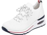 Remonte Scarpe Da Donna Scarpe Sportive Stringate Bianco Tempo Libero, Numero Di Scarpe: 40 Eu