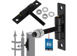 Kotarbau® Cerniere Per Porte Cerniera Per Porte M20 X 120 Mm Cerniera Per Porte Avvitabile In Acciaio Verniciato A Polvere Cerniere Per Porte In Legno E Telai Di Porte In Legno Cerniere A Forare Per Porte Cerniere Per Porte Cerniera A Forare Cerniere Per Porte