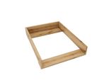 Piano Fasciatoio Regalik Per Hemnes Di Ikea, Piano Fasciatoio Per Cassettiere Da 50 Cm, Piano Fasciatoio Rimovibile, Pannelli Frontali Dritti, Rovere, 72 Cm X 54 Cm
