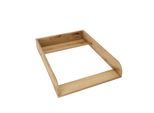 Piano Fasciatoio Regalik Per Hemnes Di Ikea, Piano Fasciatoio Per Cassettiere Da 50 Cm, Piano Fasciatoio Rimovibile, Pannelli Frontali Arrotondati, Rovere, 72Cm X 54Cm