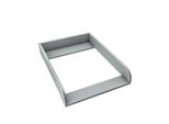 Piano Fasciatoio Regalik Per Malm Di Ikea, Piano Fasciatoio Per Cassettiere Da 48 Cm, Piano Fasciatoio Rimovibile, Pannelli Frontali Arrotondati, Grigio Cenere, 72Cm X 54Cm