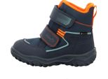 Superfit Husky Scarpe Per Bambini Ragazzi Stivali Invernali Stivali Velcro Blu Tempo Libero, Numero Di Scarpe: 35 Eu