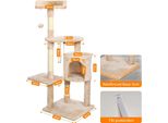 Albero Per Gatti, Design A Più Livelli, Tiragraffi, PE00113001