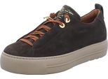 Paul Green, Scarpa Da Donna Con Lacci In Marrone, Misura 6,5