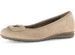 Gabor Comfort Scarpe Da Donna Ballerine Beige Per Il Tempo Libero, Numero Di Scarpe: Eur 40 | Uk 6.5