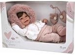 Arias Baby Zoe Elegance Con Guanti 45 Cm Rosa Taglia Unica