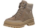 Rieker Stivali Stringati - Ecopelle Beige : 36 : Taglia Normale: 36 Larghezza: Normale