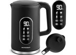 Bollitore Elettrico Berdsen BD-712 1,7 L, Nero E Argento