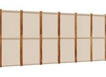 Syfax™ Divisorio A 6 Pannelli Tortora 420X180 Cm