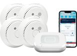 Homematic Ip Starter Set Di Rilevatori Di Fumo Per 4 Stanze