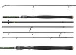 Daiwa Wilderness Travel, 2,5 M, 8,2 Piedi, 10-50 G, 5 Pezzi, Canna Da Spinning Da Viaggio, Extra Veloce, 11874-250