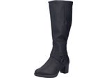 Rieker Stivaletti Da Donna Neri, Colore:Nero, Taglia UE:40