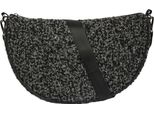 S.Oliver Borsa A Tracolla Half-Moon Bag Grey / Black Nero