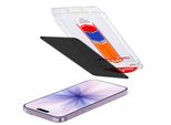 Iphone 17 Screenprotector: Accezz Gehard Glas Privacy Screenprotector + Applicatore - Trasparente