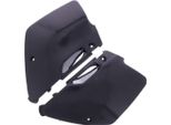 Coppia Fianchetti Carena Polisport Nero Per Kawasaki Kx
