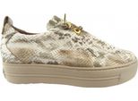 Paul Green Boa Antic Biscotto Scarpe Da Ginnastica Basse Da Donna In Beige, Misura 5