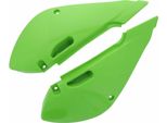 Coppia Fianchetti Carena Polisport Verde Per Kawasaki Kx 65