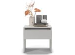 Comodino Regalik Pari Con Un Cassetto 50X45X35 Cm - Comodino Con Cassetto Con Guide A Sfera Tip On - Comodino Design Moderno In Frassino