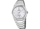 Festina Orologio Da Polso Swiss Made Da Uomo In Acciaio Inossidabile Argento D2UF20083/1