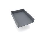 Piano Fasciatoio Universale Regalik, Piano Fasciatoio Per Cassettiere Di Qualsiasi Larghezza, Piano Fasciatoio Rimovibile, Pannelli Frontali Dritti, Grafite, 72Cm X 54Cm