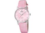Festina Orologio Da Polso Classico Da Uomo In Pelle Rosa D2UF20691/3