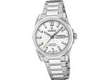 Festina Orologio Da Polso Swiss Made Da Uomo In Acciaio Inossidabile Argento D2UF20073/1
