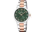 Festina Orologio Da Donna Mademoiselle Orologio Da Polso In Acciaio Inossidabile Argento Oro Rosa UF20612/4